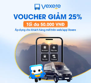 Phiếu giảm giá dành cho khách hàng của Vexere