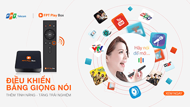 điều khiển giọng nói - voice remote fpt play box